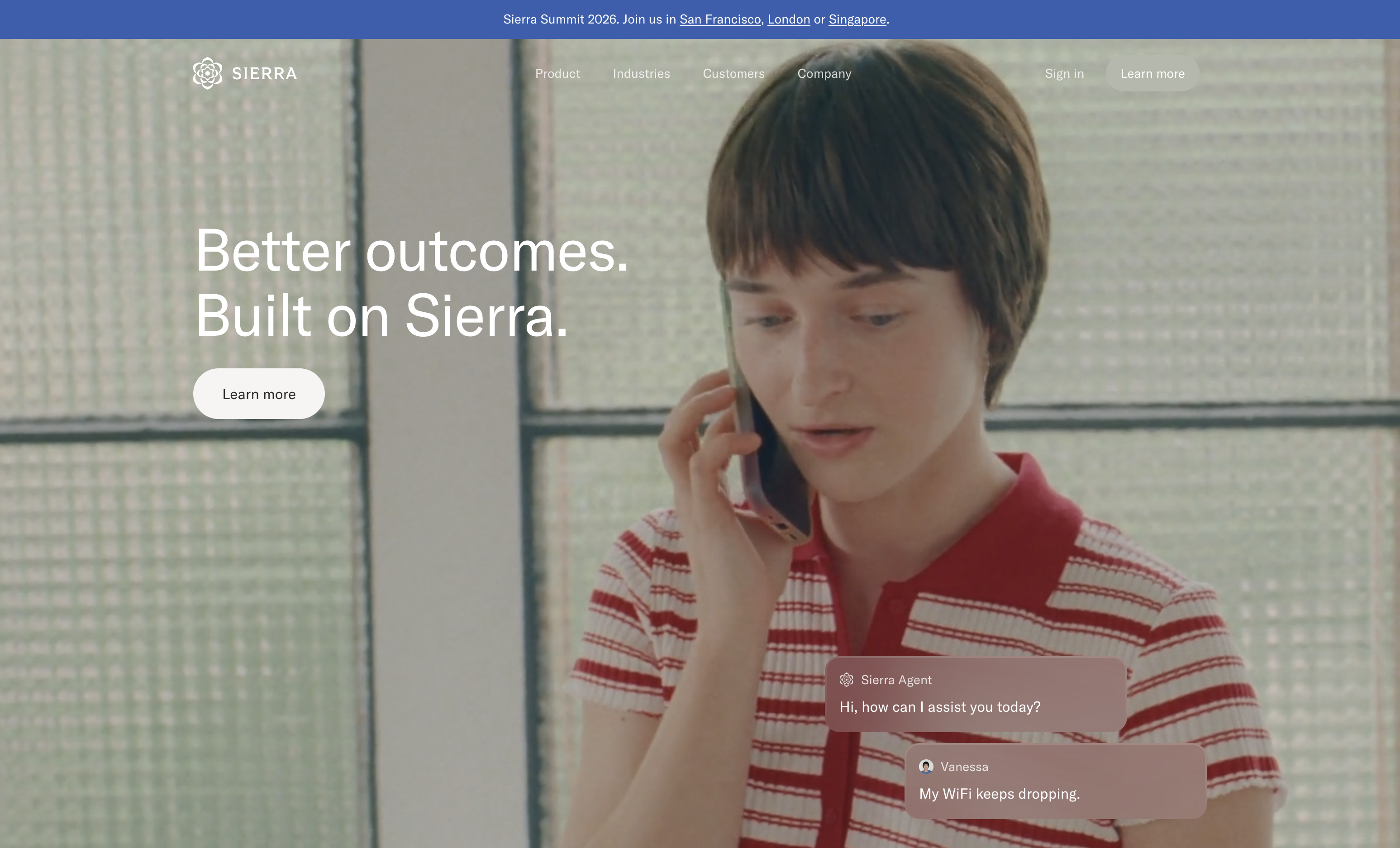 Sierra product screenshot